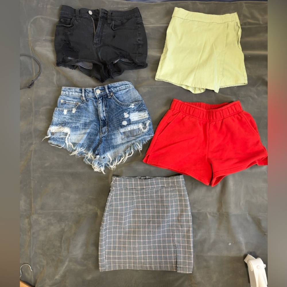 Shorts, skirt and skort multiple brands
